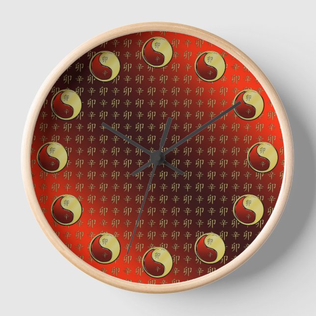 Metallhase Uhr (Vorderseite)