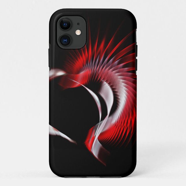 Metallherz Case-Mate iPhone Hülle (Rückseite)