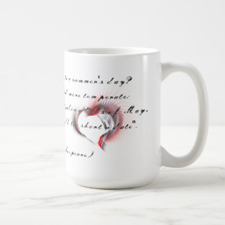 Metallherz mit Shakespeares Sonnet 18 Tasse