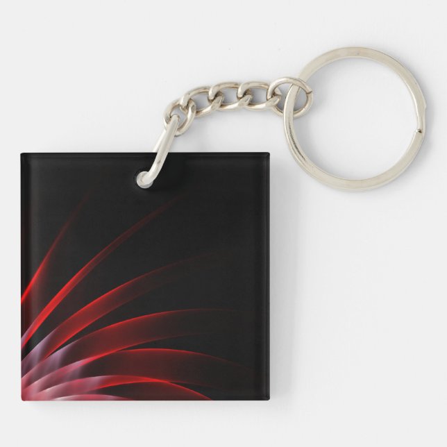 Metallherz Schlüsselanhänger (Rückseite)