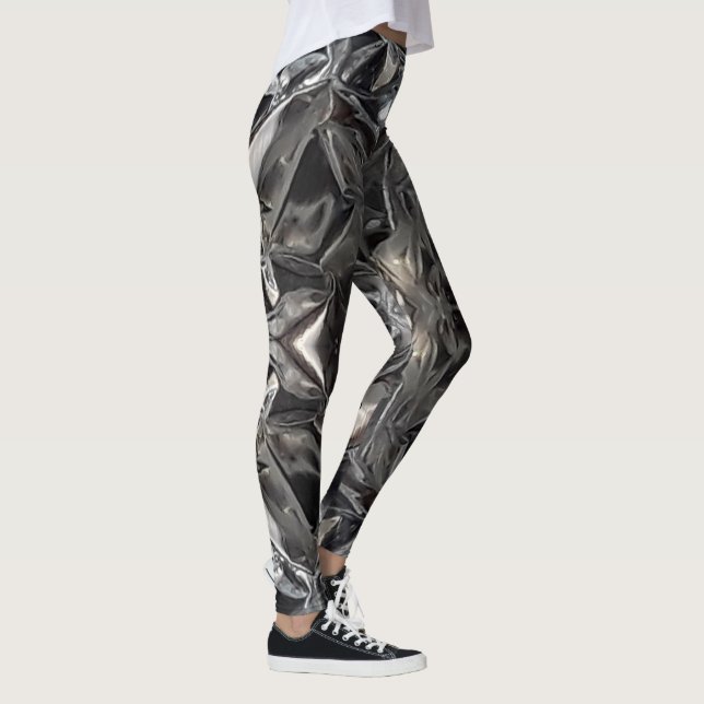 Metallic Abstract 101 Leggings (Rechts)