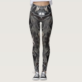 Metallic Abstract 101 Leggings