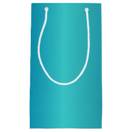 Metallic Blue Kleine Geschenktüte