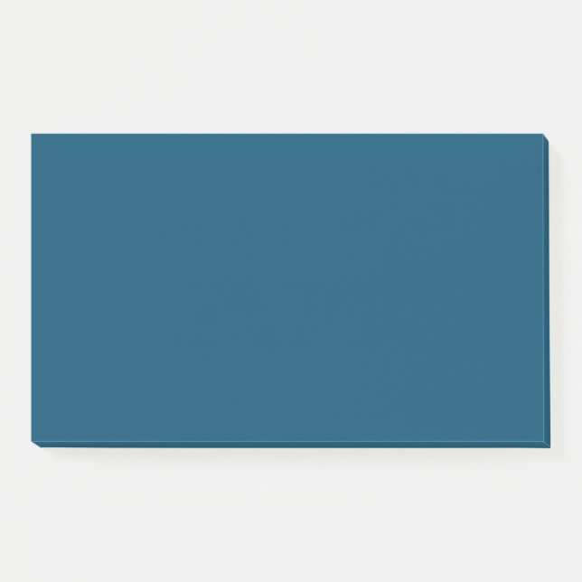 Metallic Blue, Slate Blue, Smalt Blue, Post-it Klebezettel (Vorderseite)