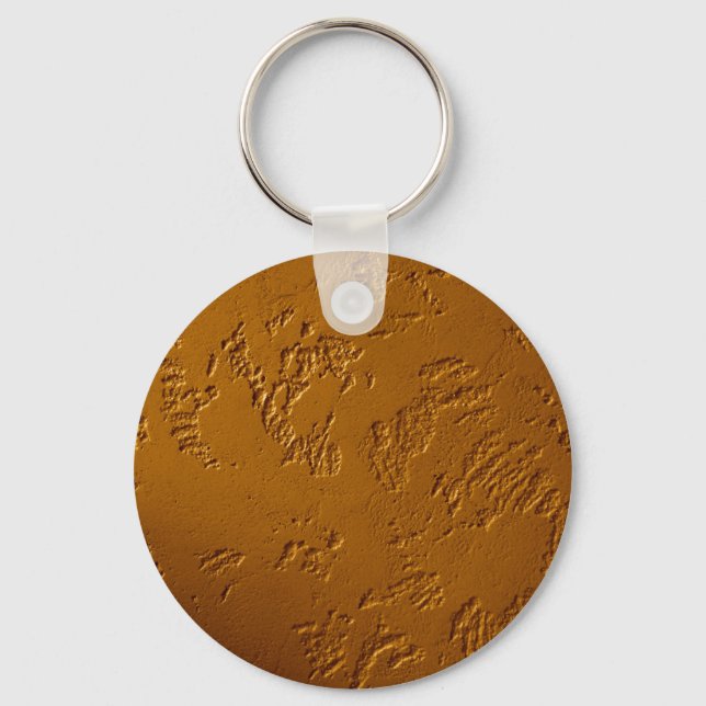 Metallic Bronze Schlüsselanhänger (Vorderseite)