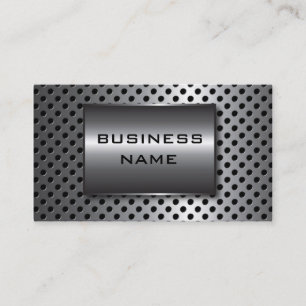 Metallic Design Business Card Visitenkarte