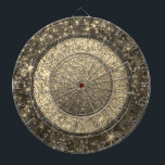 Metallic Gold Glitzer Ombre Stilvolle Bling Luxury Dartscheibe<br><div class="desc">Wie kann man sich besser sportlich betätigen als mit diesem funkelnd Dartboard mit einem Imitat Glitzer ombre Hintergrund? Funkelnd metallische Goldschichten sind stilvoller Luxus! Erhältlich in vielen anderen funkelnd Farben.</div>