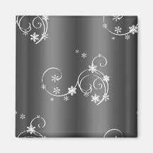 Metallic Gray Christmas