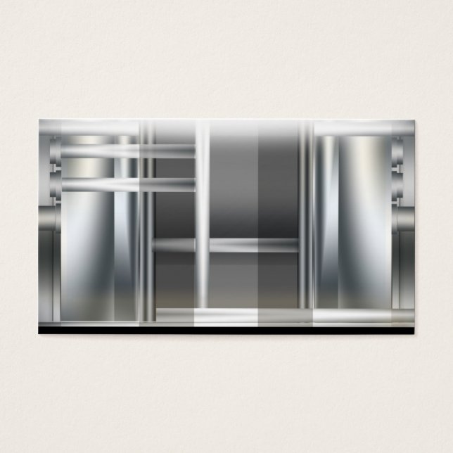 Metallic: Industrierohre (Vorderseite)