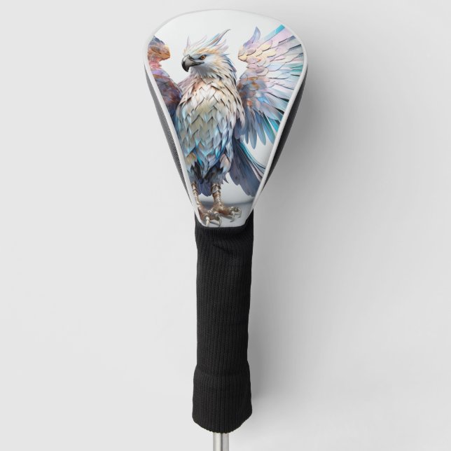 Metallic Iridescent Eagle  Golf Headcover (Vorderseite)