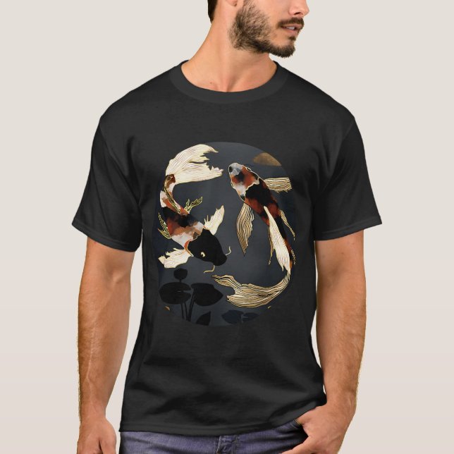 Metallic Koi IV T-Shirt (Vorderseite)