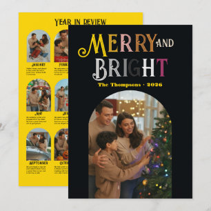 Metallic Luxe "Jahresrückblick" Fotos Weihnachten