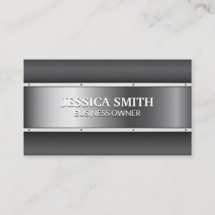 Metallic   Rivets   Metall Visitenkarte