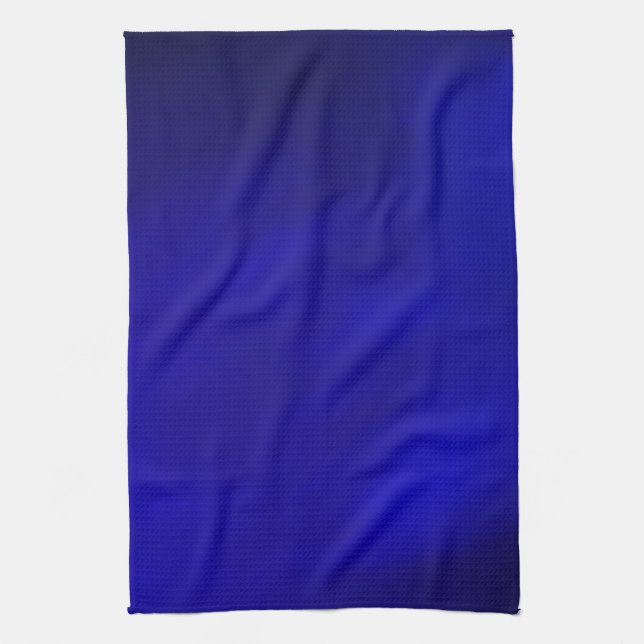 Metallic Royal Blue Geschirrtuch (Vertikal)