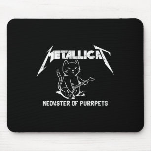 Metallicat Meowster of Purpets - Funny Cat 1 Mousepad