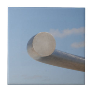 Metallisch blaue Himmel Fliese