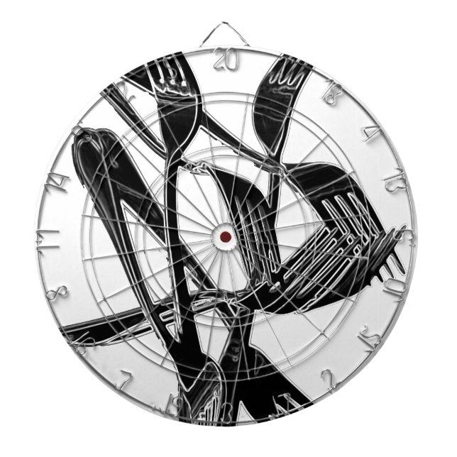 metallisch dartscheibe (vorne)