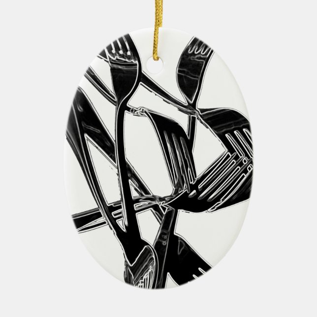 metallisch keramik ornament (Vorne)