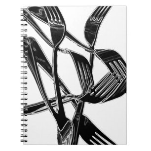 metallisch notizblock