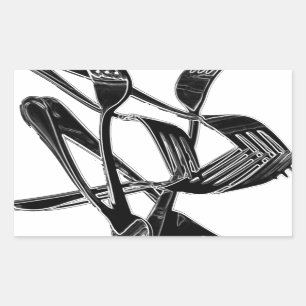 metallisch rechteckiger aufkleber