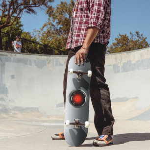 Metallisch Silber Skateboard