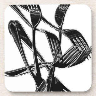 metallisch untersetzer