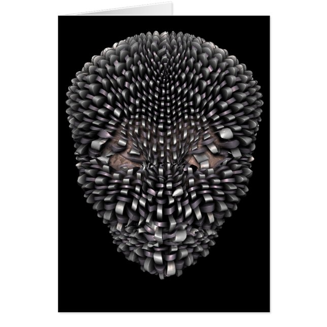 Metallische Alien (Vorne)