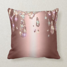 *~* Metallische AP7 Tropfen Drilling GLITZER Rose 