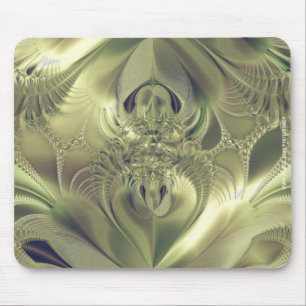 Metallische Blätter Mousepad