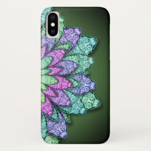 Metallische Blume Case-Mate iPhone Hülle