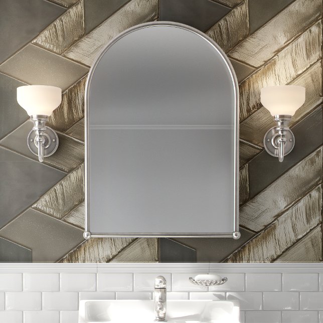 Metallische Bronze Herringbone Zickzack Tapete (Von Creator hochgeladen)