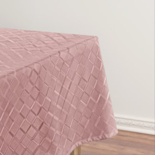 Metallische Diamantmuster Tischdecke