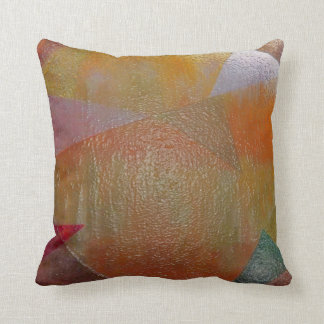 Metallische Dreiecke Kissen