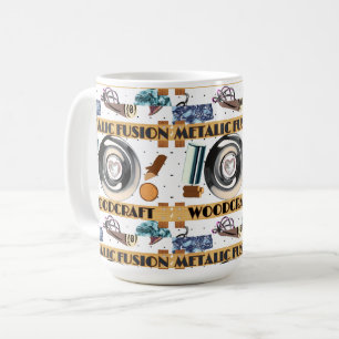 Metallische Fusion Kaffeetasse