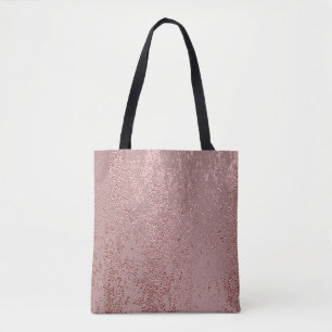 Metallische goldene Textur, Quarz aus Rose.