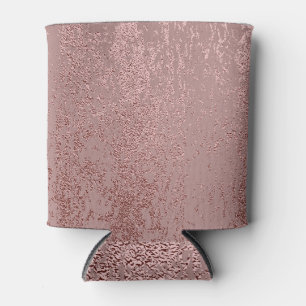 Metallische goldene Textur, Quarz aus Rose. Dosenkühler