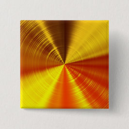 Metallische Goldspirale Button