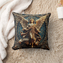 Metallische Imitate Hilfsmittel Engel Art Throw Ki Kissen
