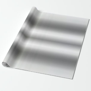 Metallische Imitate Silver Glam Template Best Eleg Geschenkpapier