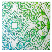 Metallische Kupfer Look Katze Kunst Cool Mandala K