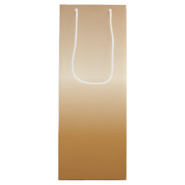 Metallische kupferne Bell Geschenktüte Für Weinflaschen