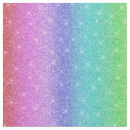 Metallische Ober-Regenbogensequenzierung Imitate G Stoff