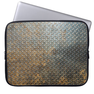 Metallische Oberfläche, reflektierende Textur Hint Laptopschutzhülle