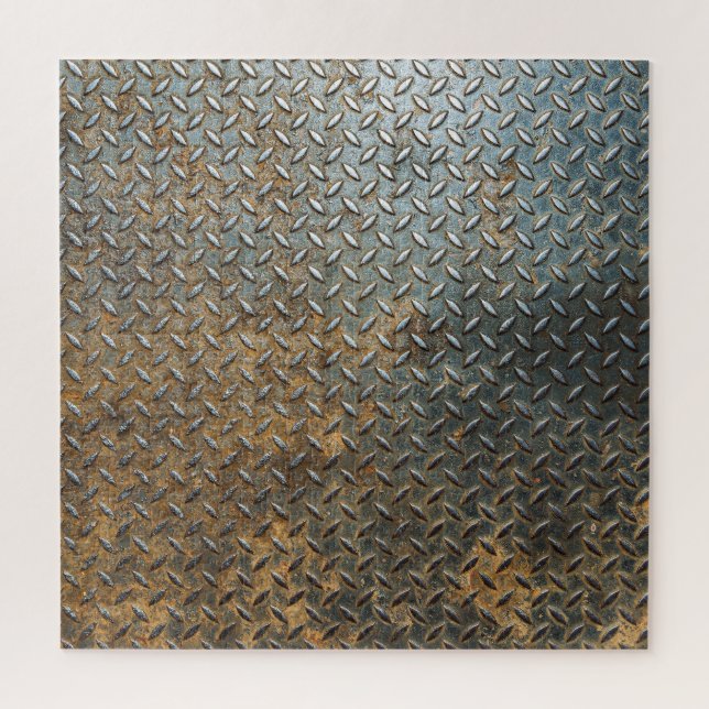 Metallische Oberfläche, reflektierender Texturhint Puzzle (Vertikal)