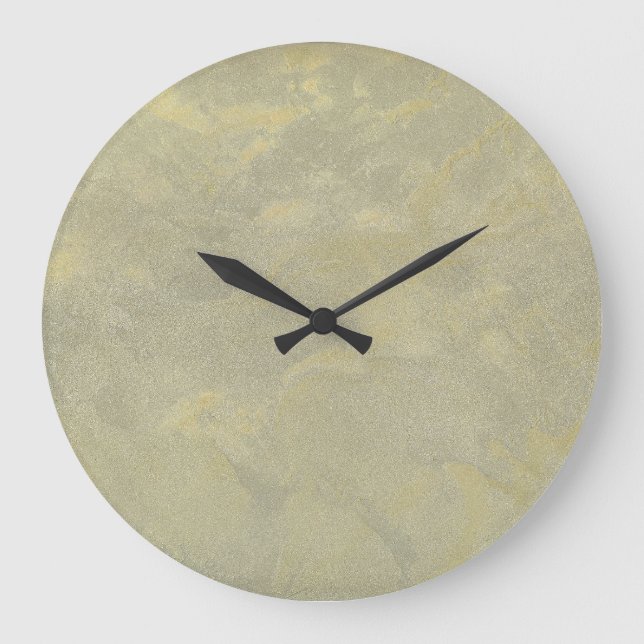 Metallische Plaster-Imitate schließen Uhr ab (Vorderseite)