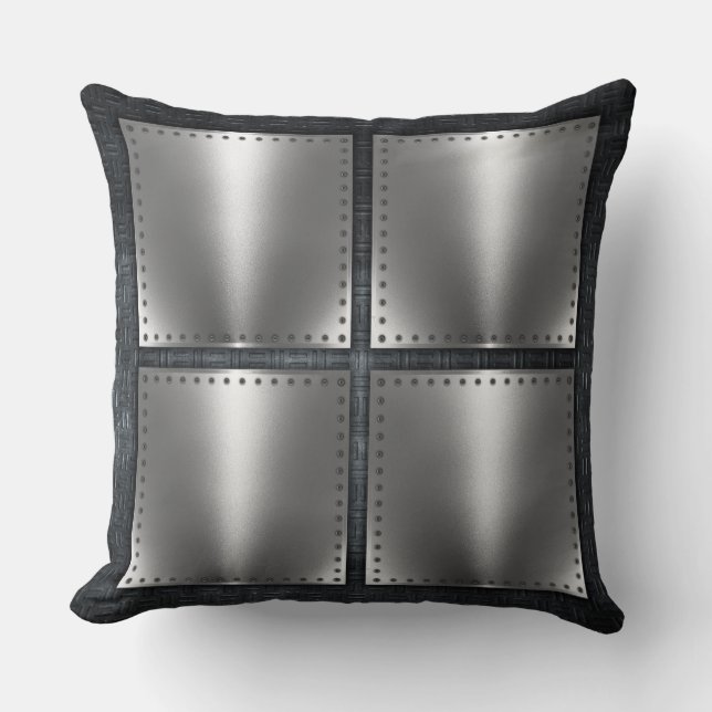 Metallische Plätze Pillow Kissen (Vorderseite)