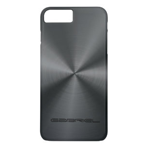 Metallische schwarze Töne aus rostfreiem Stahl Case-Mate iPhone Hülle