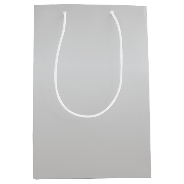 Metallische Silberglocken Mittlere Geschenktüte (Vorderseite)