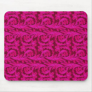 Metallische Wellen, 2 Tone rosa Mousepad