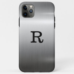 Metallischer Edelstahlaussehen Case-Mate iPhone Hülle